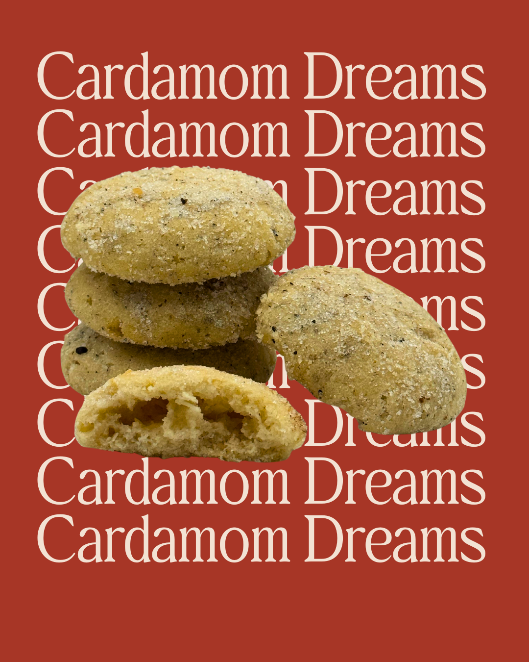 Cardamom Dream Cookies