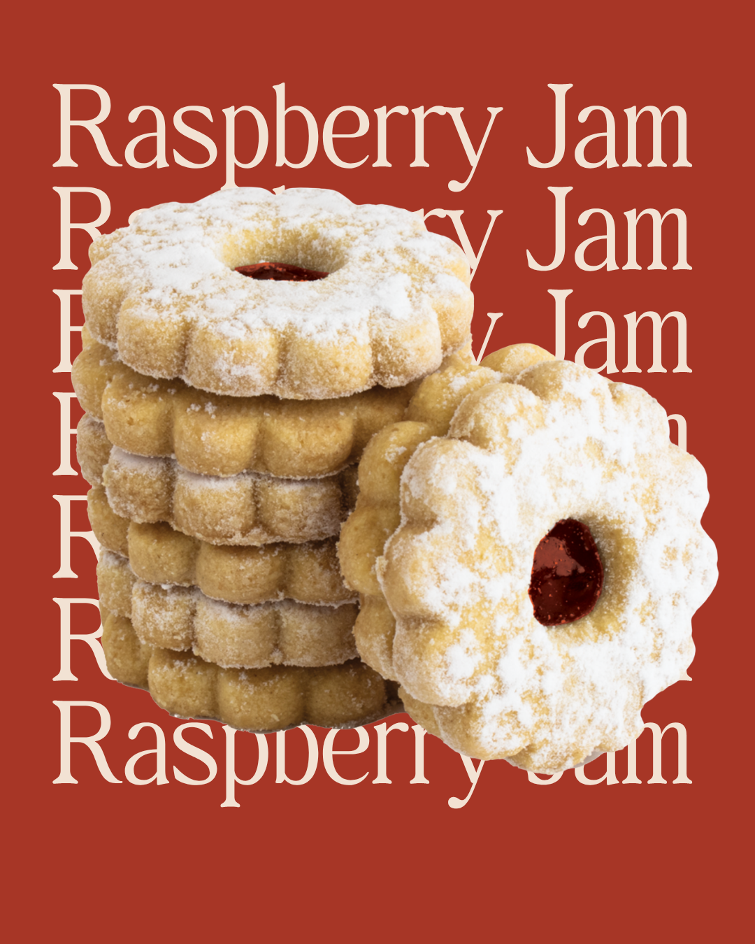 Raspberry Jam Cookies